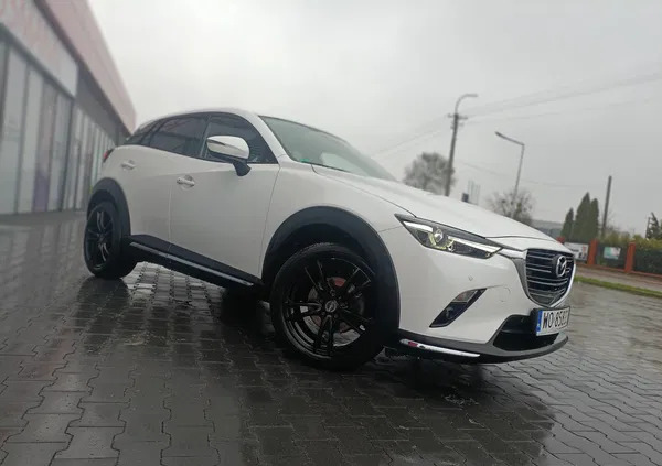 samochody osobowe Mazda CX-3 cena 71900 przebieg: 37000, rok produkcji 2018 z Ostrołęka